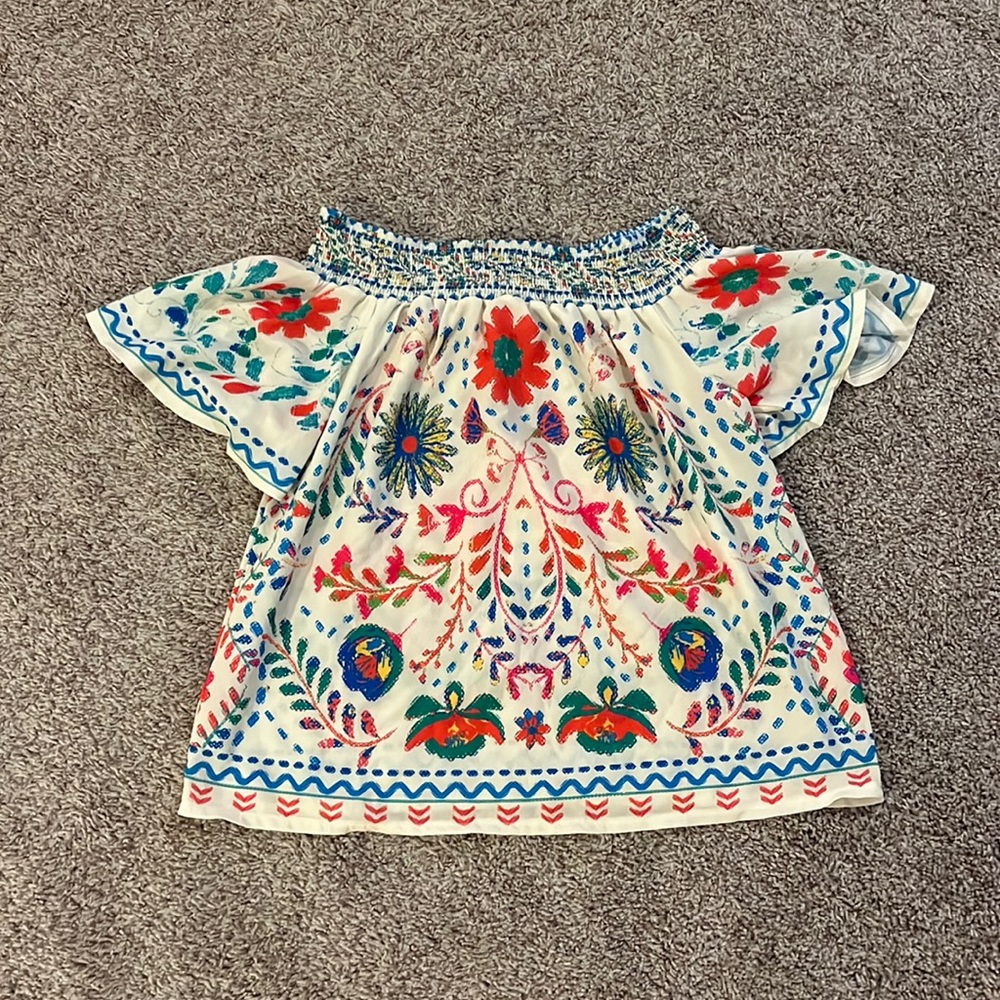 Boutique off the shoulder top